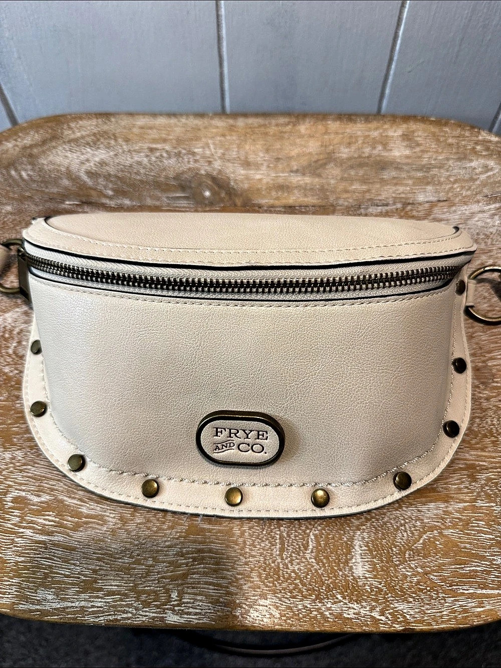 Frye & CO. Cream Crossbody Bag Like New